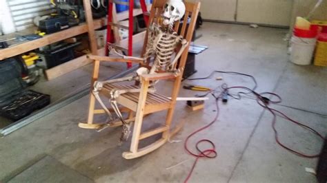 Diy store rocking chair witch